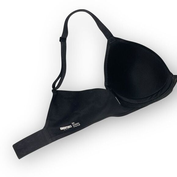 Aerie Smoothez Black Microfiber Full Coverage Bra Underwire Women’s Size 32C - Picture 6 of 7